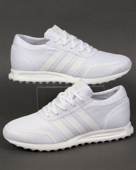 white adidas originals trainers.